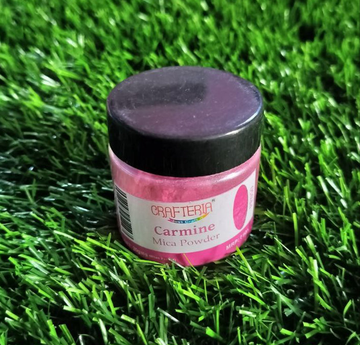 Mica powder -Carmine