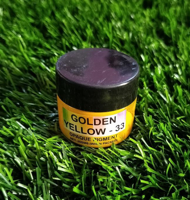 Opaque Pigment -Golden yellow