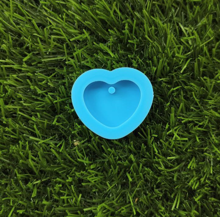 Heart Mould - Small Blue