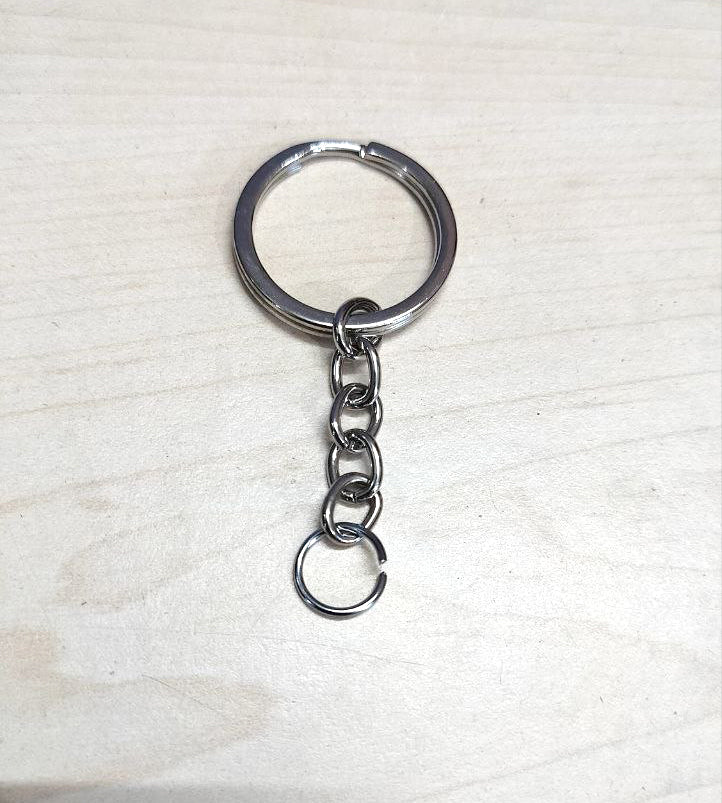Key Ring with Chain  - Ultra Premium