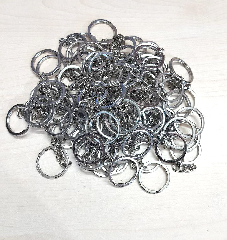 Key Ring with Chain  - Ultra Premium