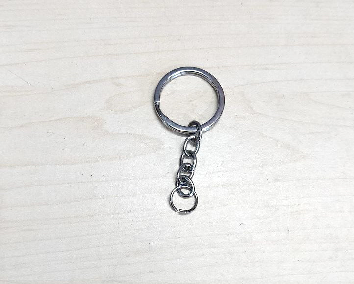 Key Ring with Chain  - Premium