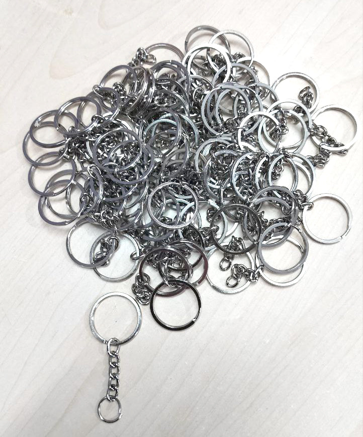 Key Ring with Chain  - Standard