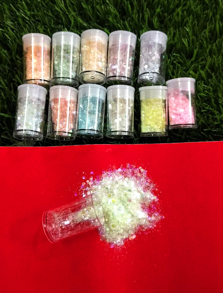 Glitter Multi color -B