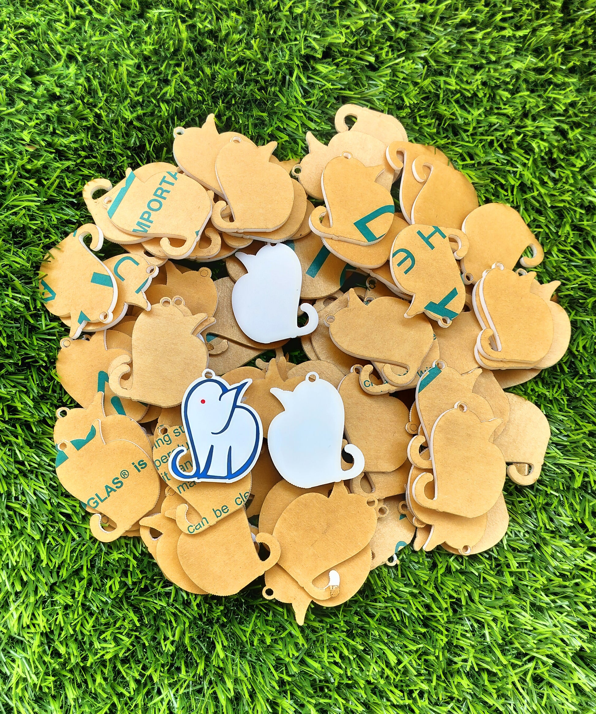Acrylic Custom shape key chain