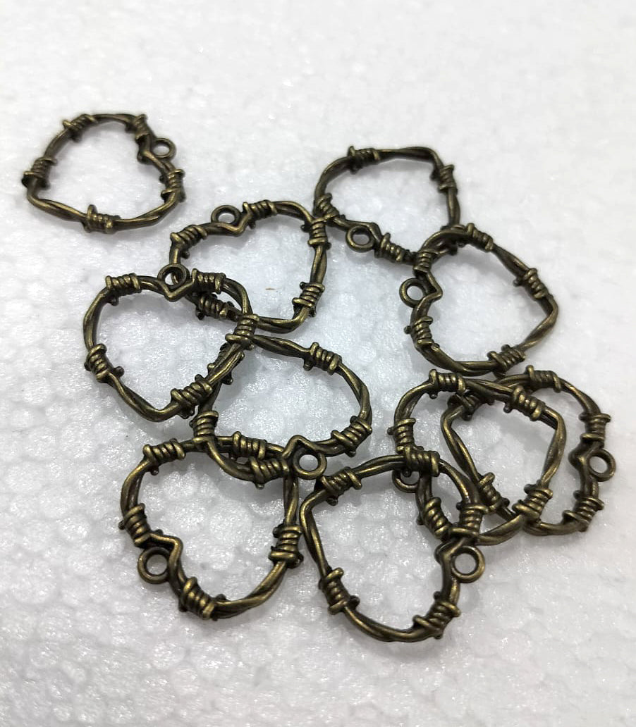 ZiG Zag heart - Gold