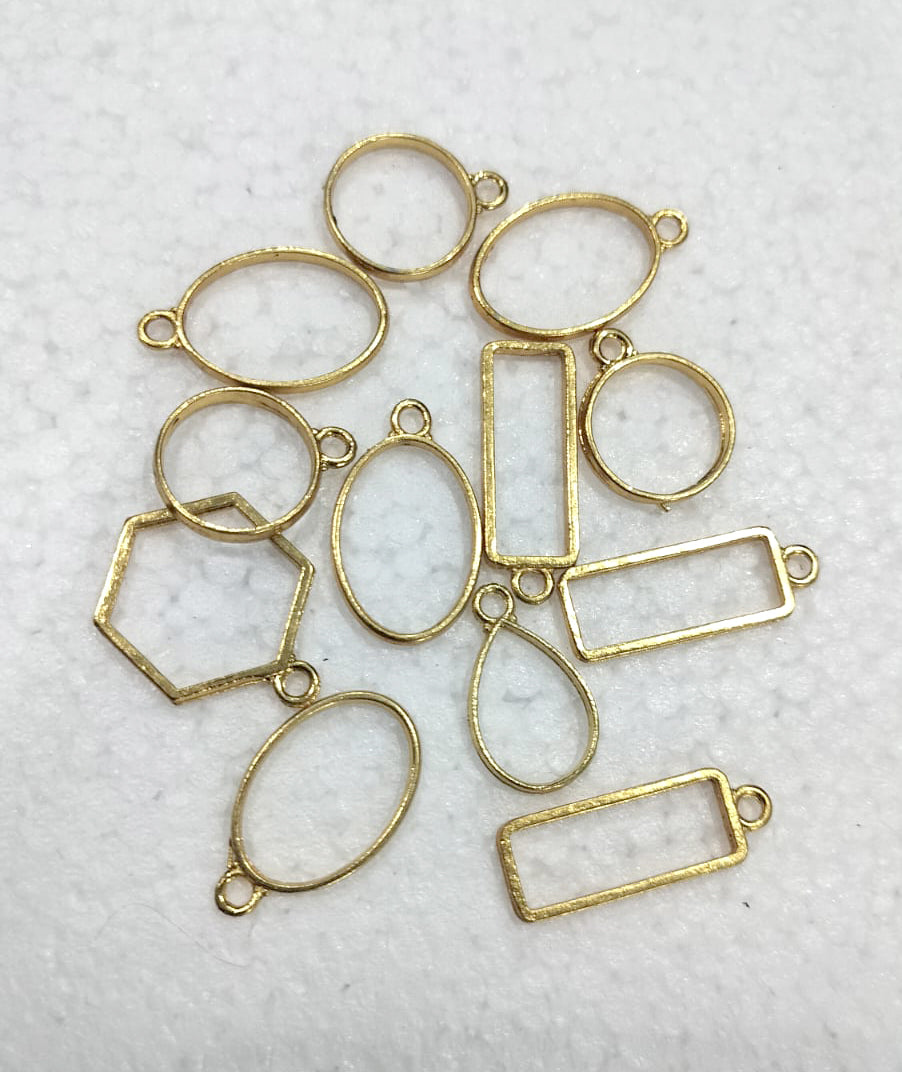Pendant frames - Gold
