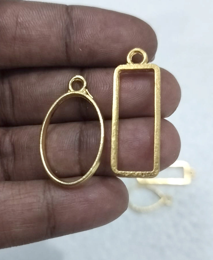 Pendant frames - Gold
