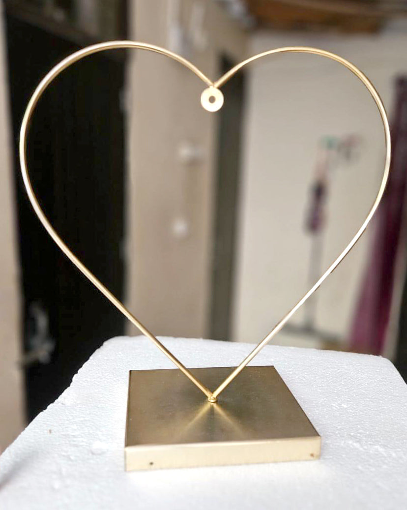 Heart Hoop Metal stand