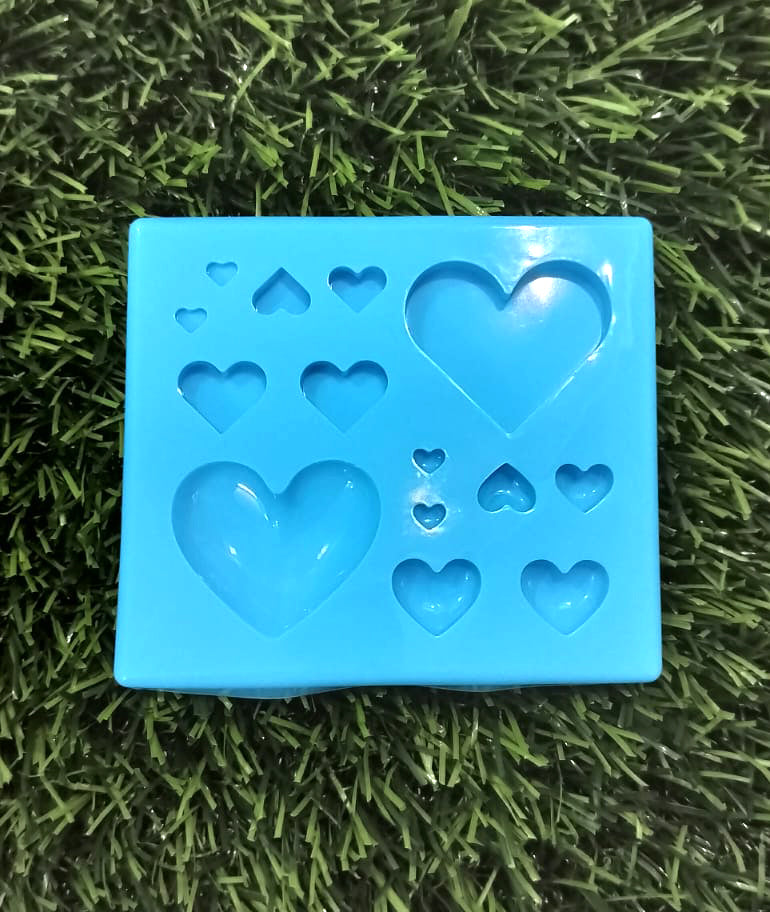 Heart Blue Mould - 16 in 1