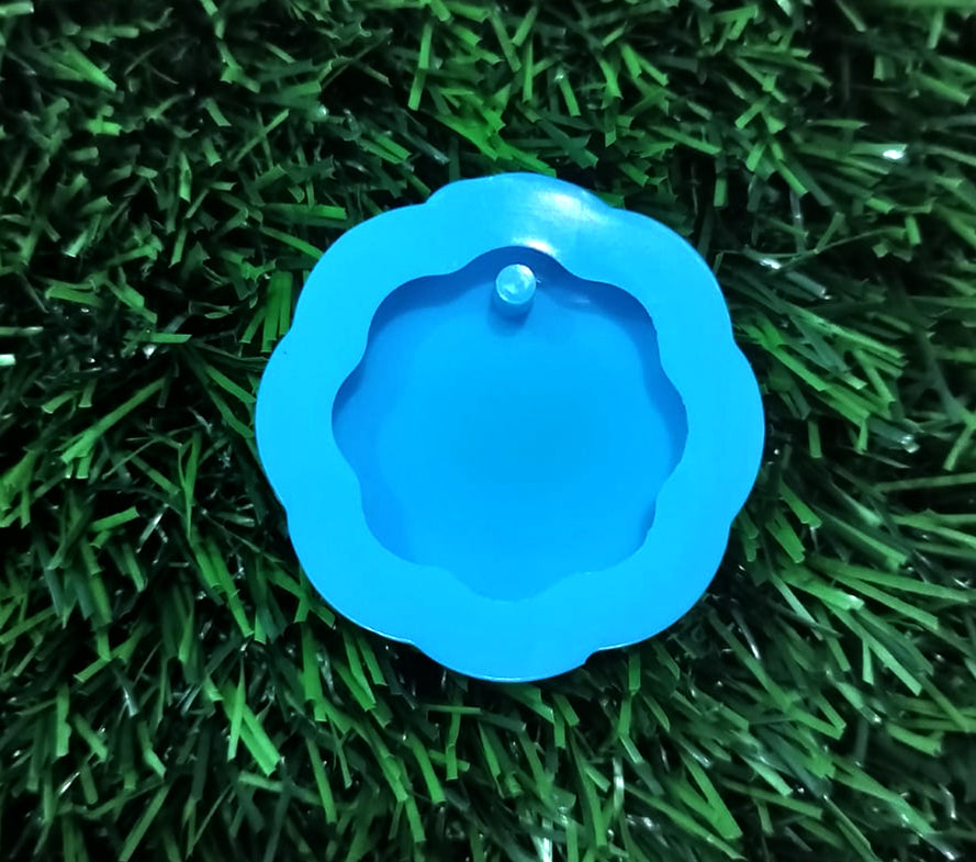 Flower Blue Mould - 1.5" inches