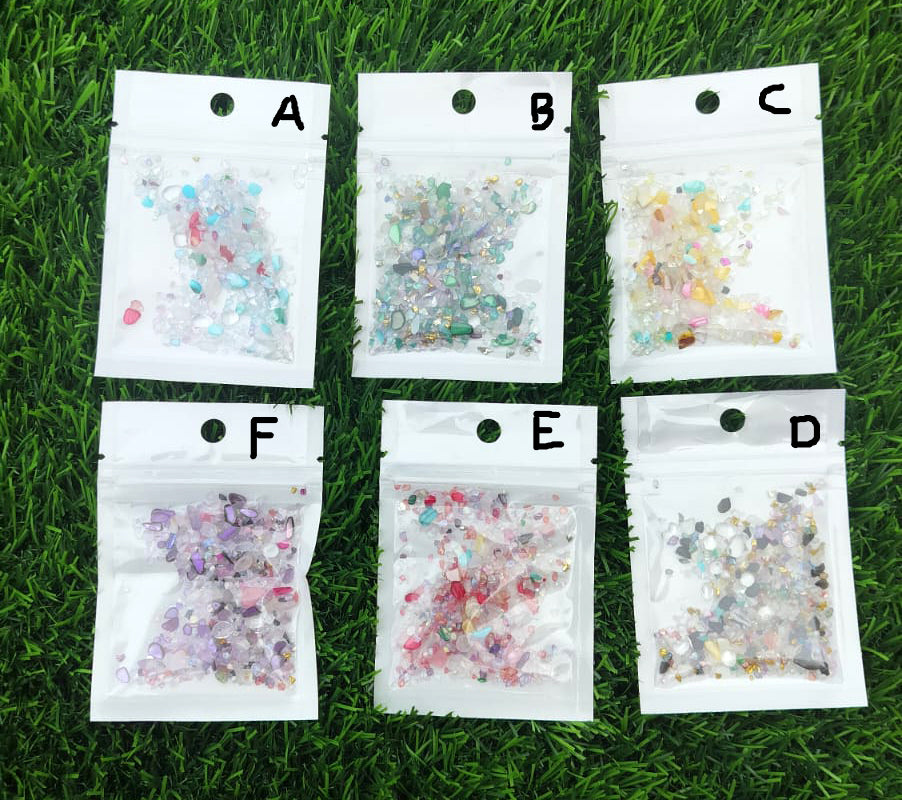 Multi color Stone (Set 2)