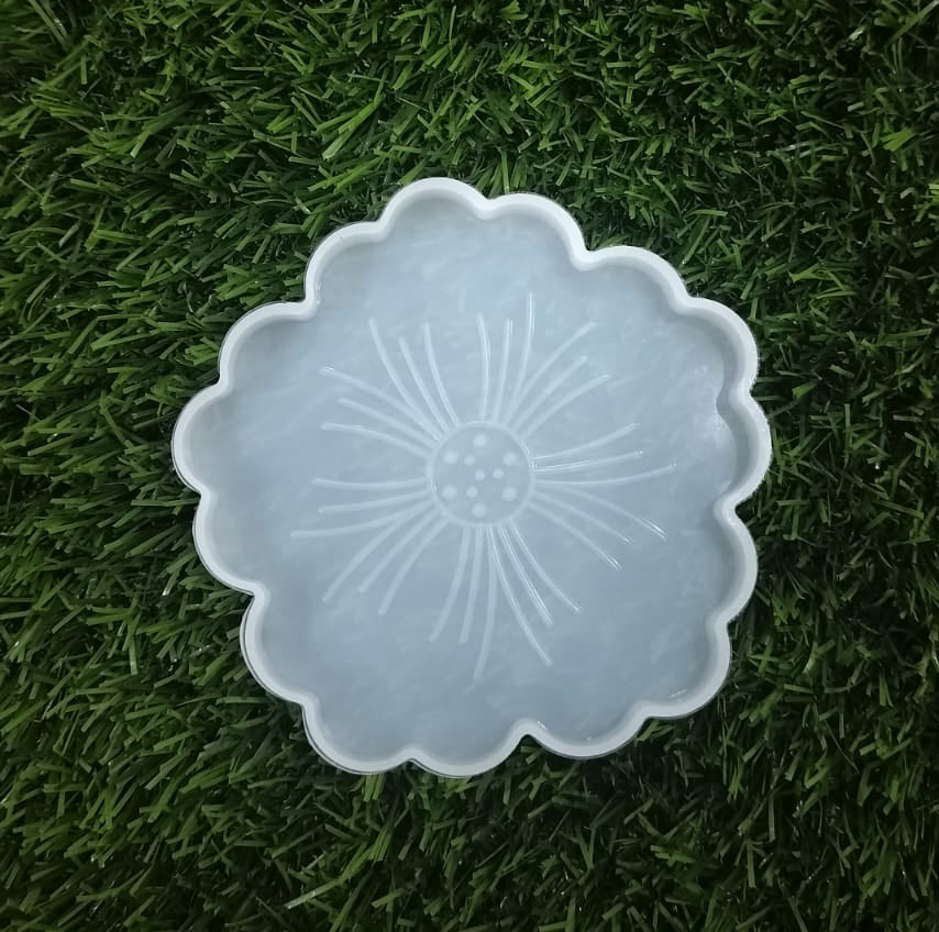 5" Flower coaster mould