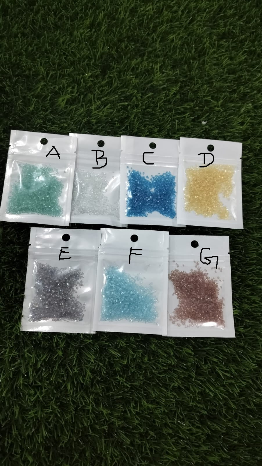 Multi color Stone (Set 3)