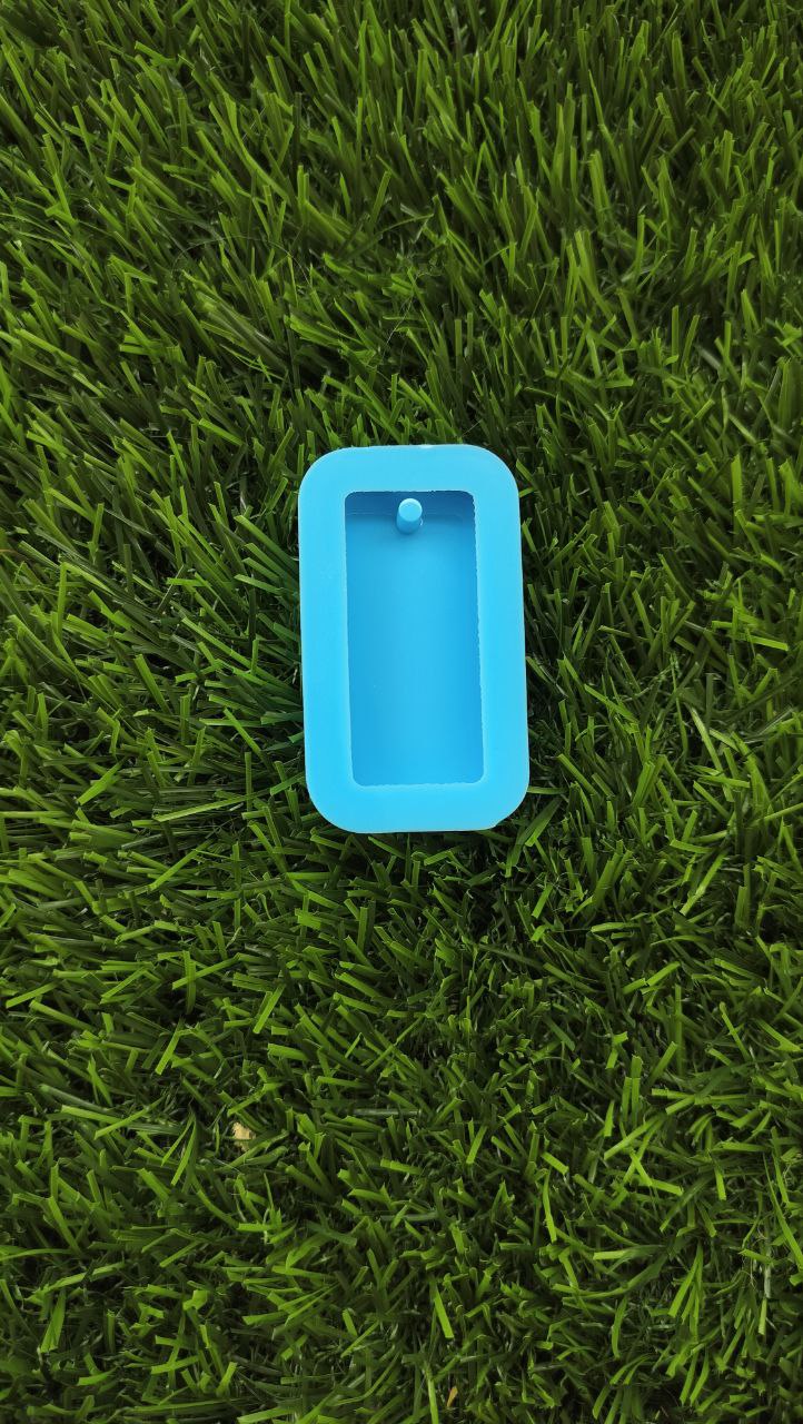 2" rectangle Mold Blue
